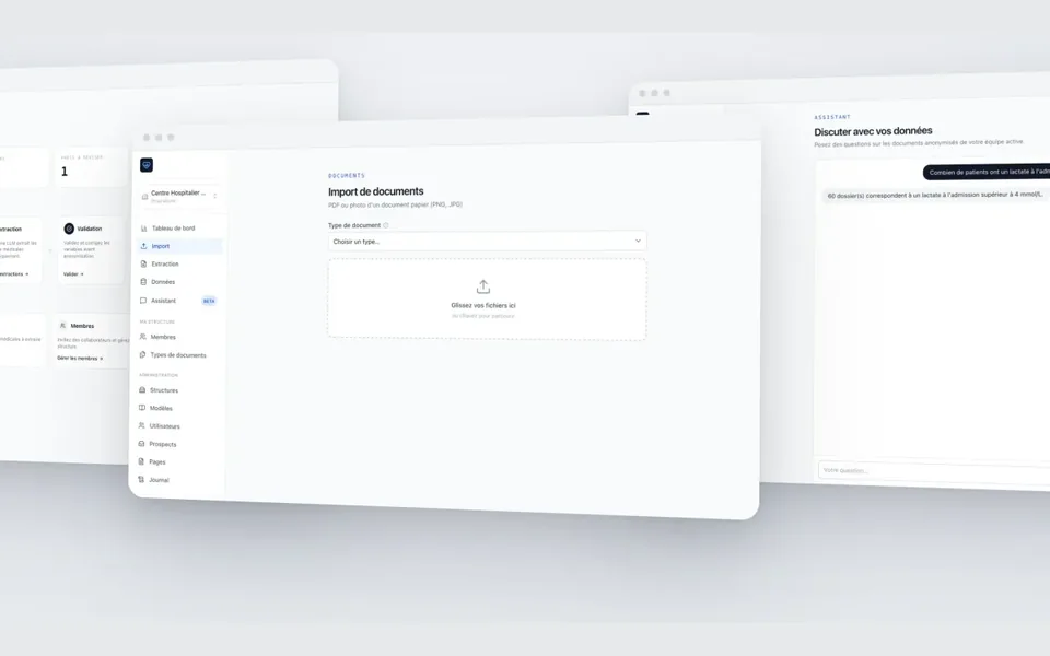 Plateforme d’extraction documentaire