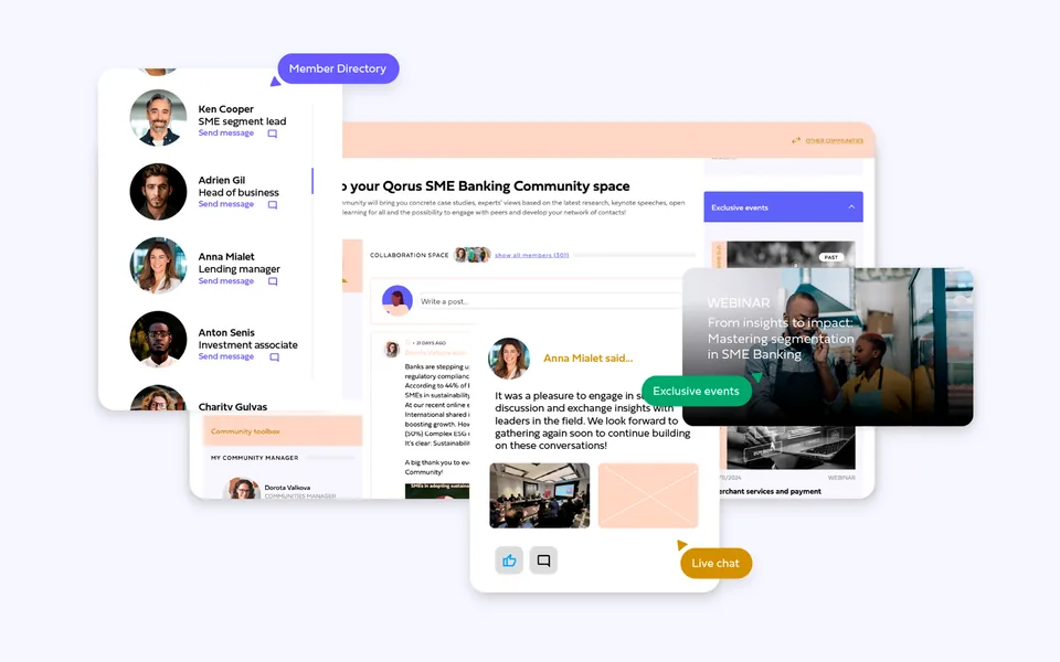 Plateforme communautaire Qorus